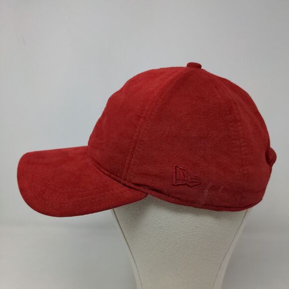 New Era Bandier Men's Slideback Hat Red Adjustable Blank Embroidered Logo - Picture 3 of 10
